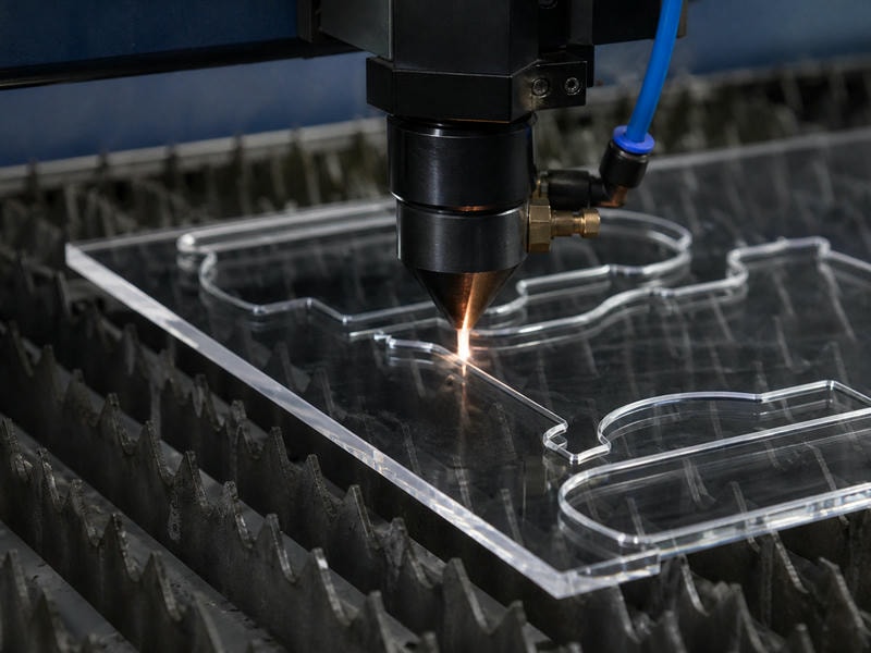 Acrylic Laser Cut Finished Components