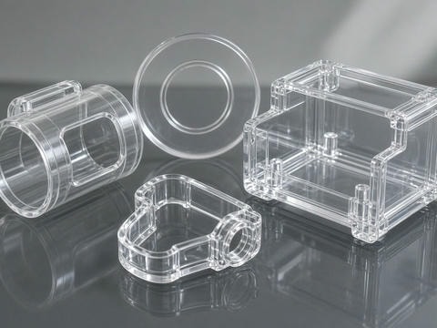 Clear Vacuum Casting Services | Low-Volume Transparent Plastic Parts