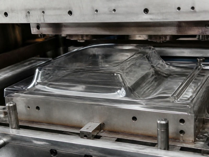 Polycarbonate Thermoformed Component Trimming and Inspection