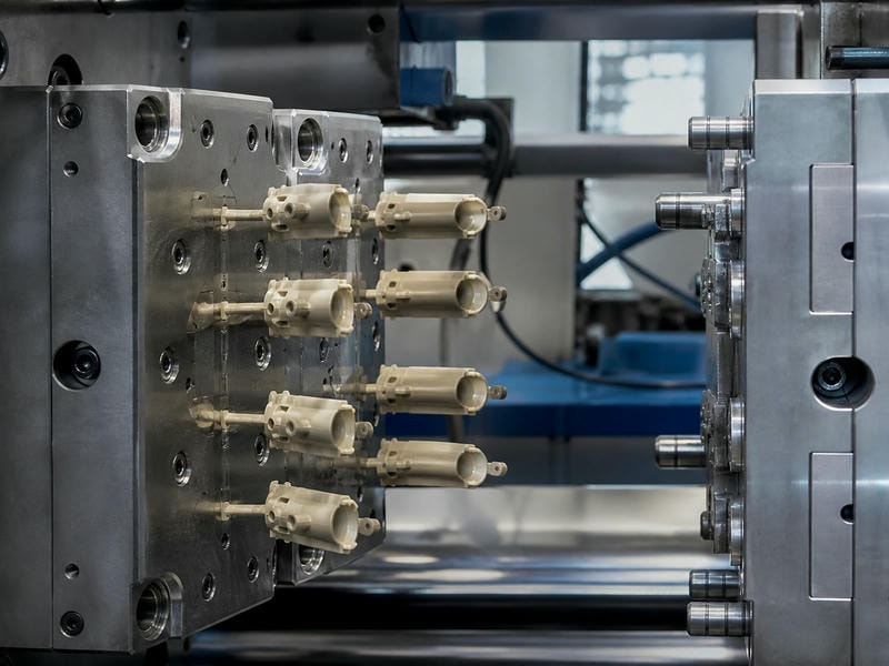 PEEK injection molded components and applications