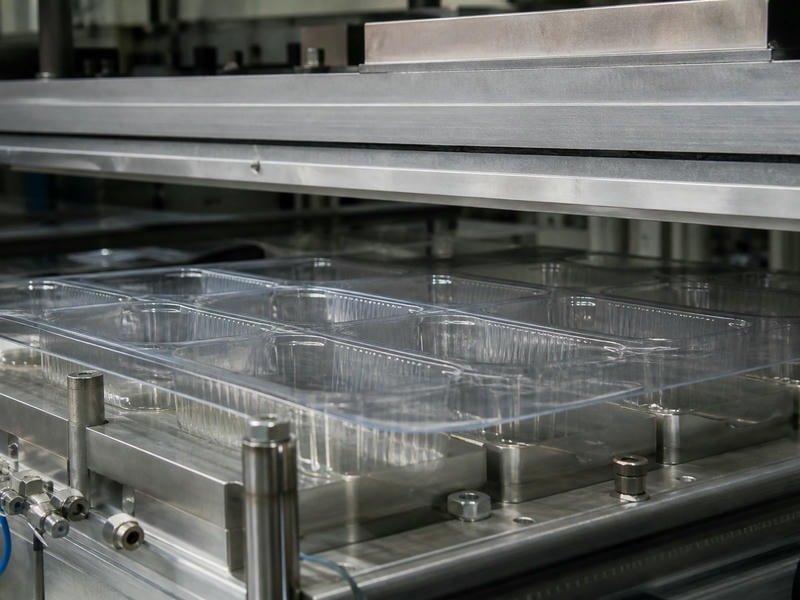 Industrial PET Vacuum Forming Operations