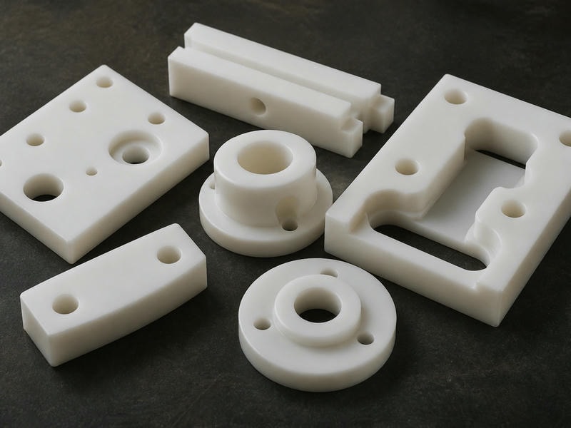 Custom PP CNC Machining Services | Precision Polypropylene Parts | Plasticpartsmfg